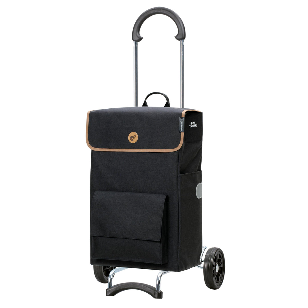 Andersen Einkaufstrolley - klappbar - 56 Liter - Kühlfach - belastbar 40 kg | Stahlgestell - Trolley