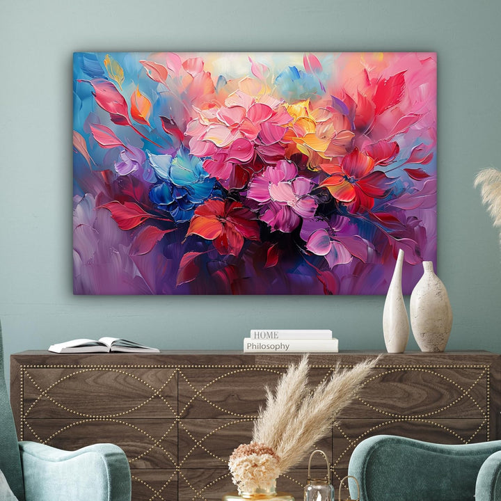 MuchoWow© Leinwandbild Gross 120x80 cm XXL Dekoration Wohnzimmer Bilder Pictures Wall Decoration Liv