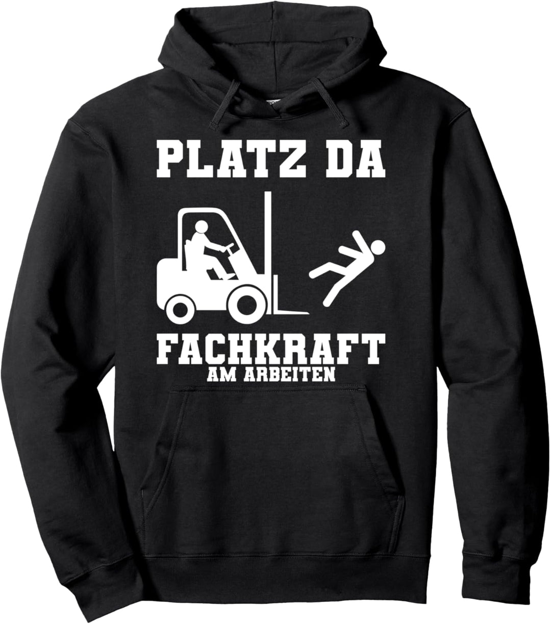 Gabelstapler Stapler-Fahrer Lagerist Pullover Hoodie