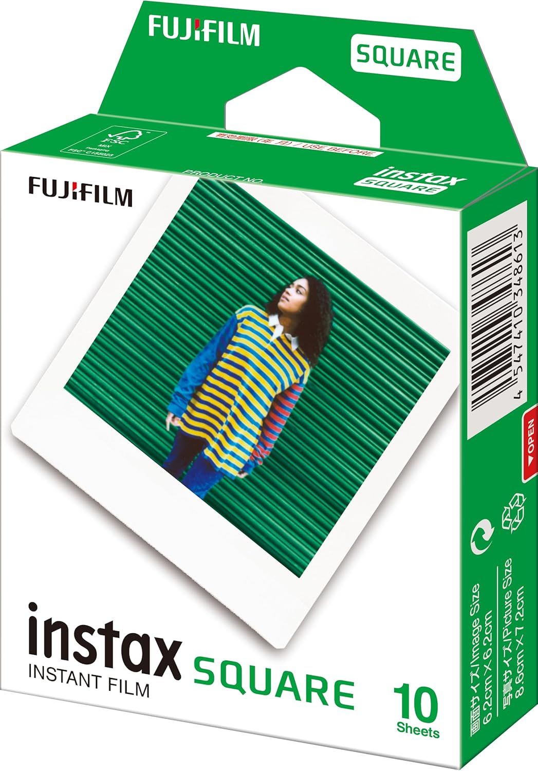 instax™ Square Film, weiss, 1x10