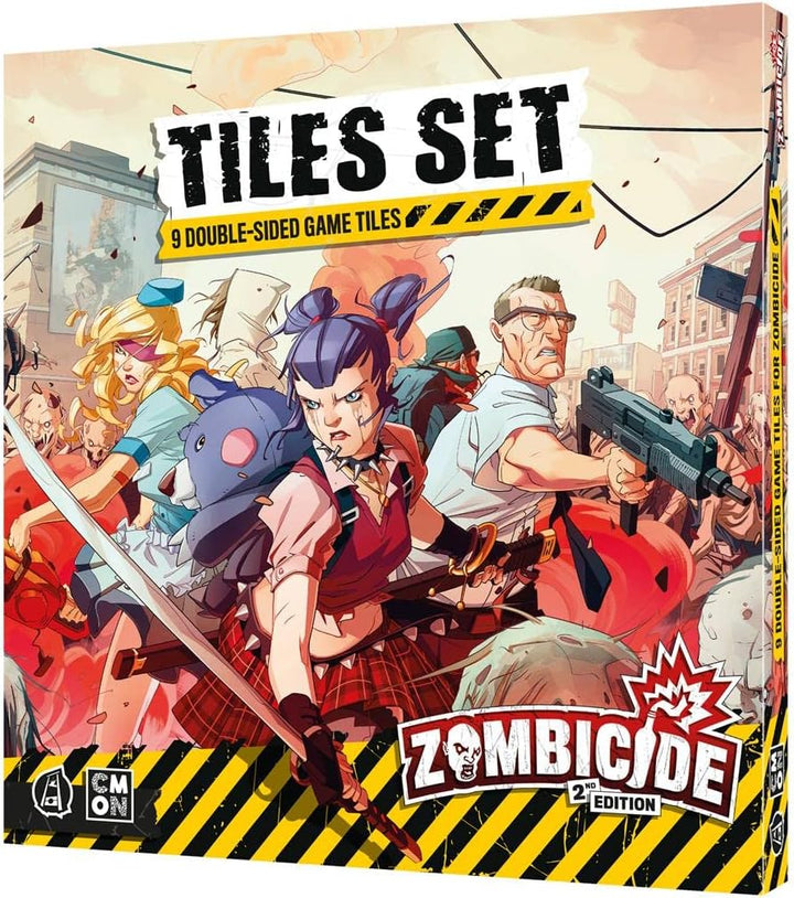 Edge Entertainment CMON CMON Zombicide Zweite Ausgabe: Fliesen Set - Erweiterung (CMZCD007ES)