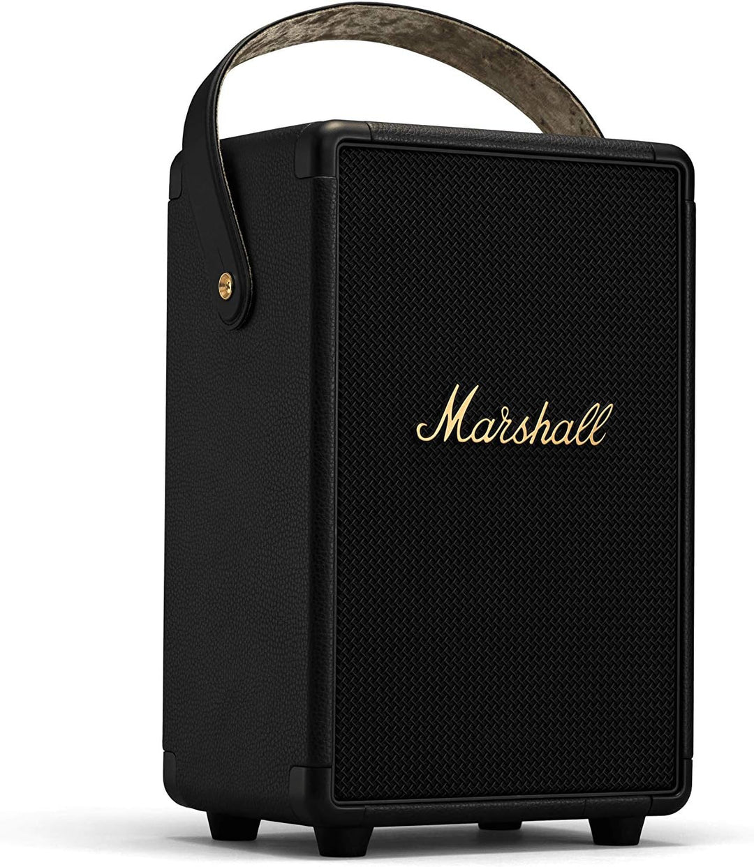 Marshall Tufton Outdoor Tragbarer Bluetooth Partylautsprecher, IPX2 wasserbeständig – Schwarz und Me