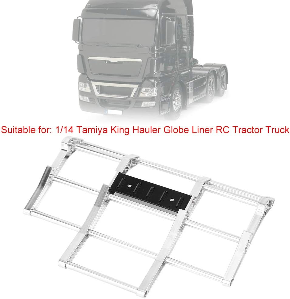 RC Auto Stossstangen, guter Schutz Aluminiumlegierung RC Frontstossstange für King Hauler Globe Line