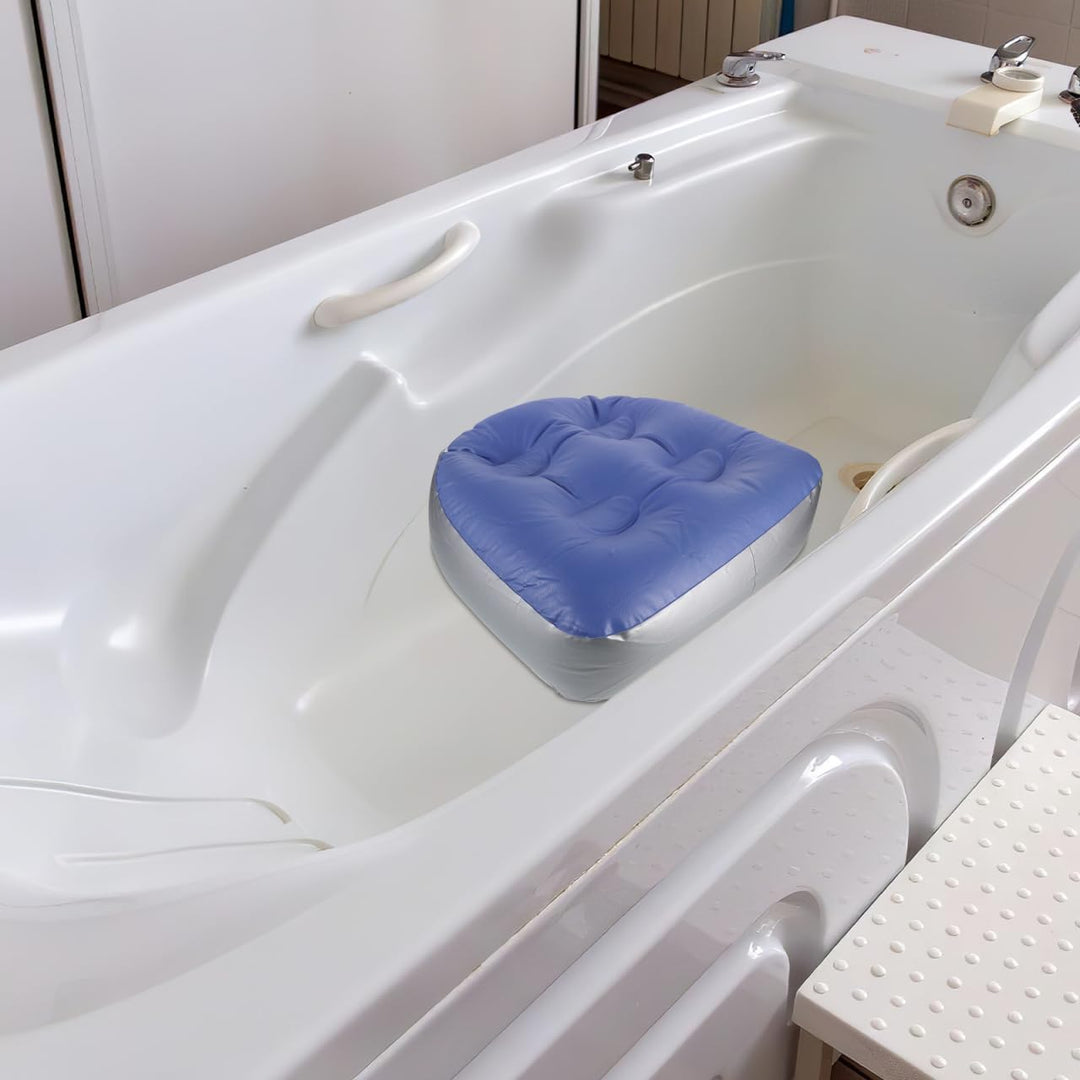 Aufblasbare Badewannensitzkissen 2 Stück Mit Saugnäpfen rutschfest Verdickt Komfortabel Für Spa Und