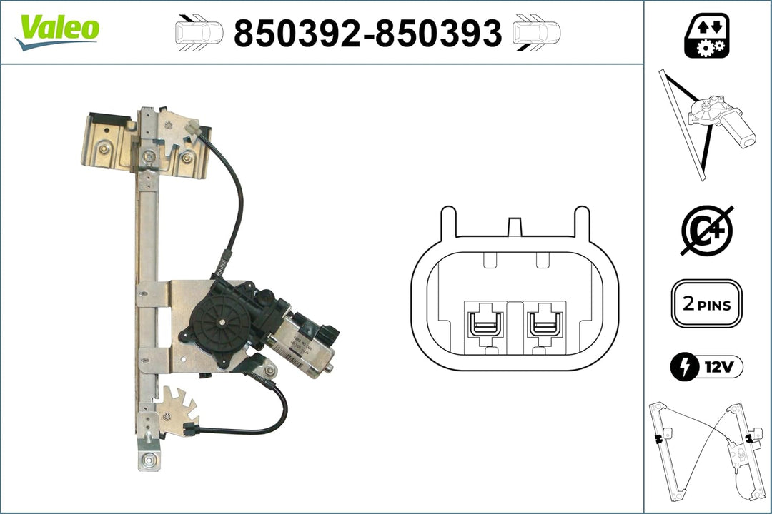 Valeo Fensterheber 850392