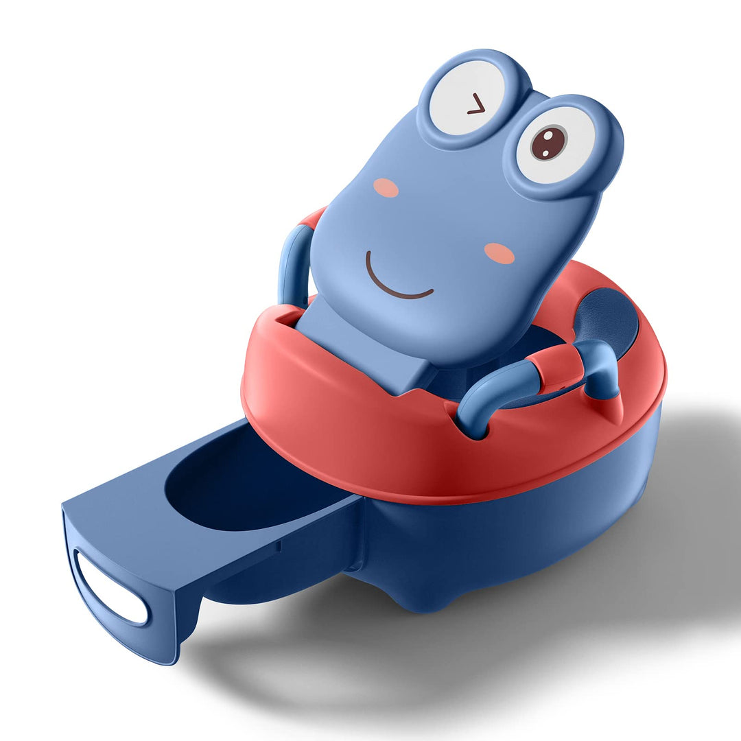 Aufun Töpfchen Baby Toilette Toilettensitz, Baby Potty, Toilettentrainer mit Griffe für Kleinkinder,