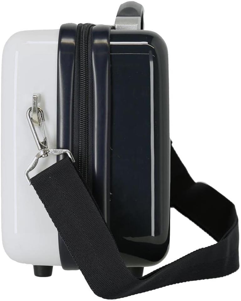 Disney Mickey Be Cool Anpassbarer Kulturbeutel mit blauem Schultergurt 29 x 21 x 15 cm, starres ABS,