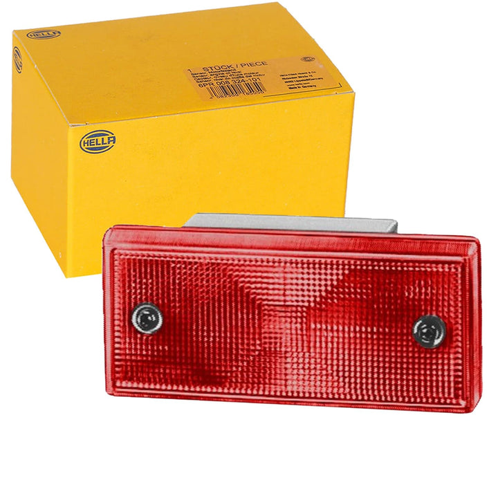 HELLA - Bremsleuchte - Halogen - Einbau - Lichtscheibenfarbe: rot - links/rechts - 2DA 003 734-011