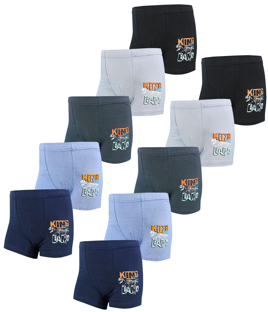 TupTam Boxershorts – Kinder Boxershorts Unterwäsche, Unterhosen im 10er oder 5er Pack 92-98 10er Pac