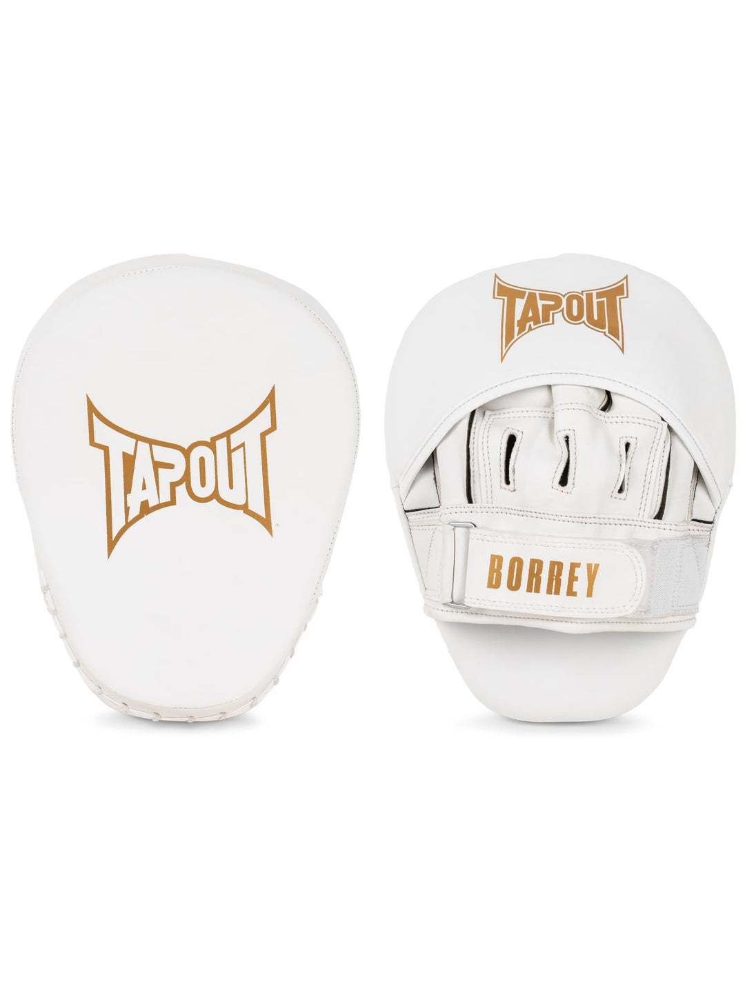 Tapout Handpratzen aus Kunstleder (1 Paar) BORREY White/Gold one Size