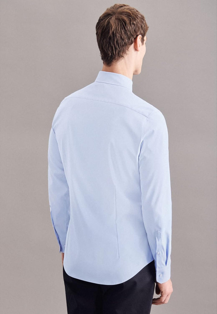 Seidensticker Herren Business-Hemd - Extra Slim Fit - Bügelfrei - Kent-Kragen - Langarm - Baumwollmi