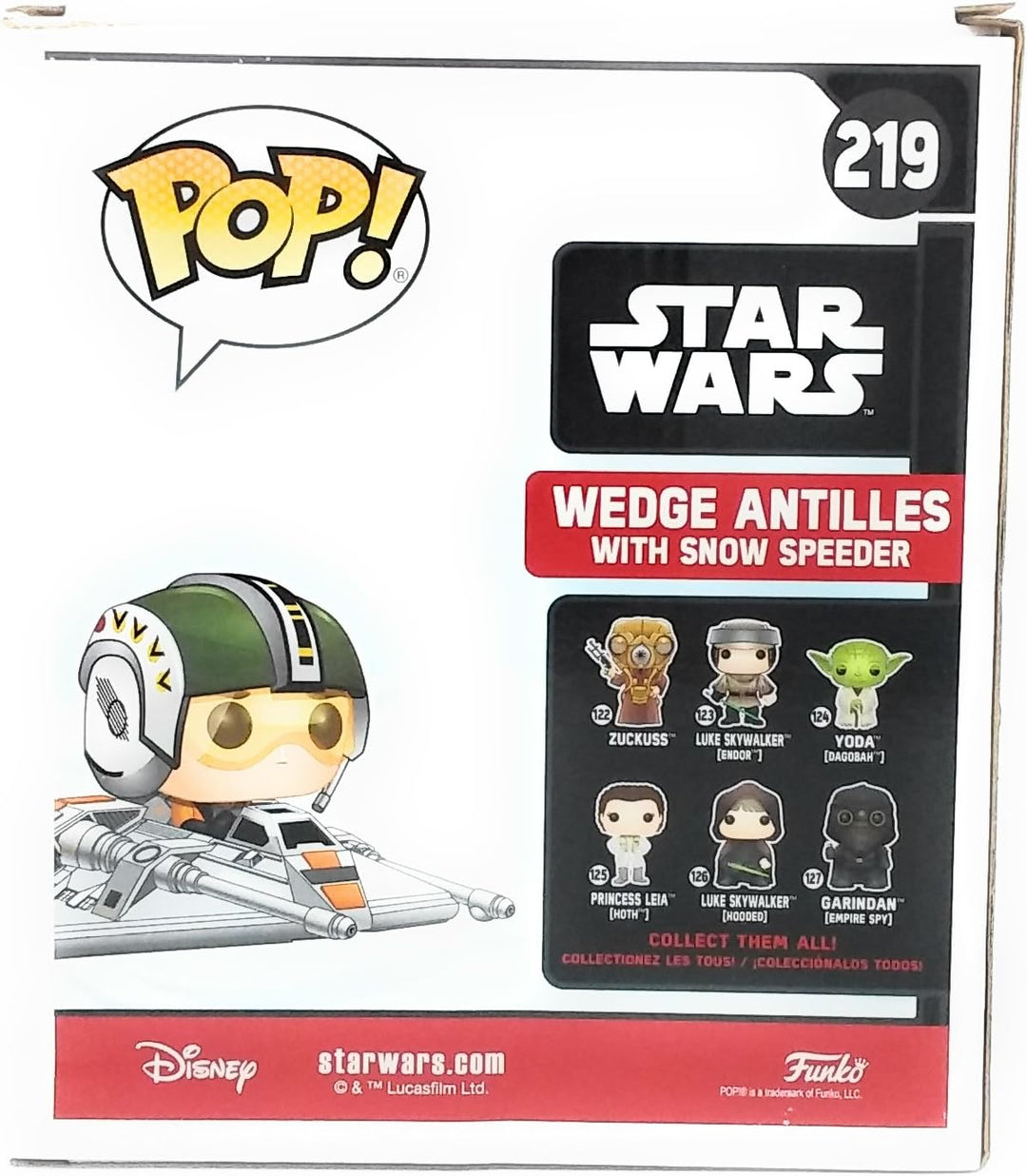 POP! Star Wars Snow Speeder with Wedge Exclusive