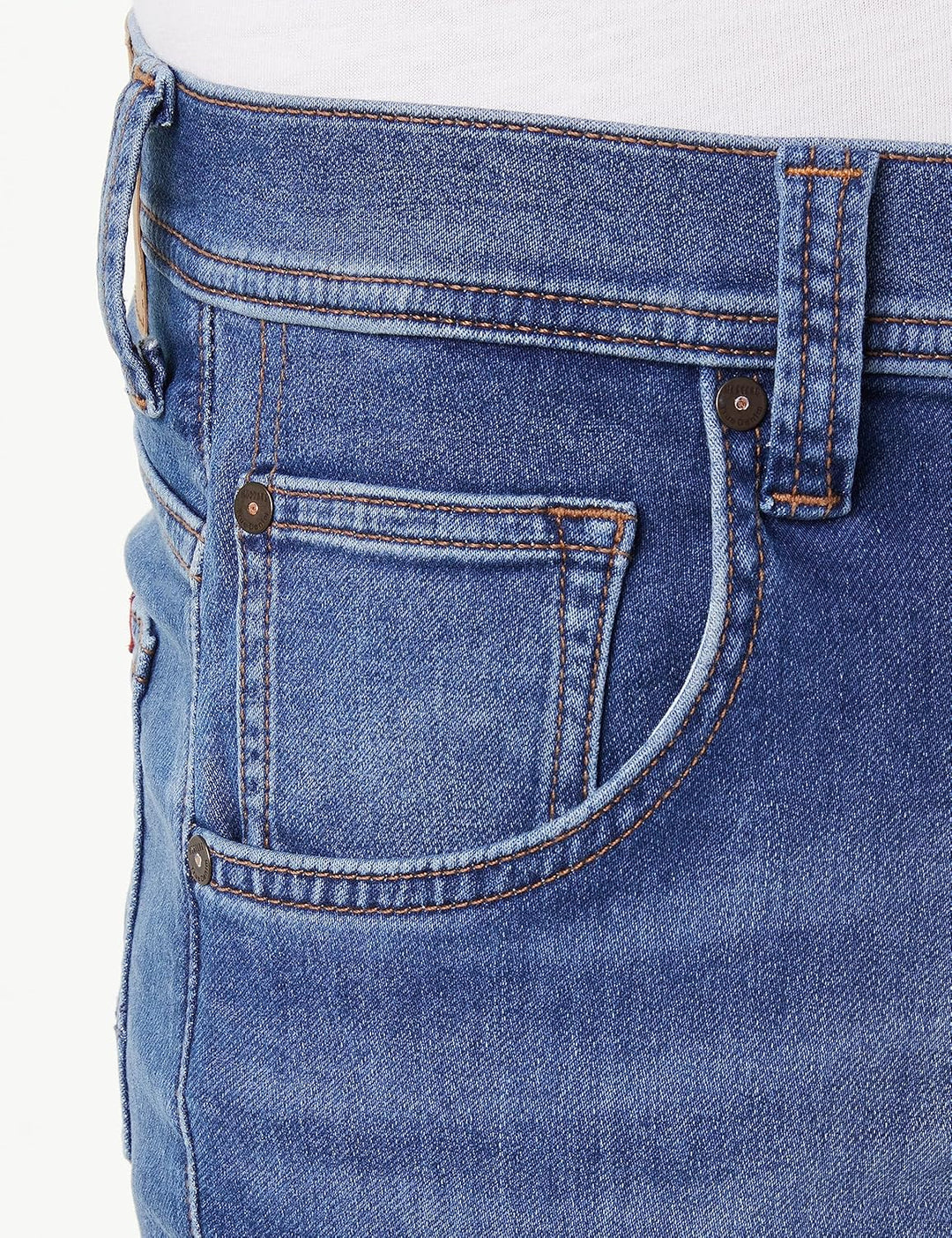 MUSTANG Herren Style Chicago Z Shorts, 36 Jeansblau
