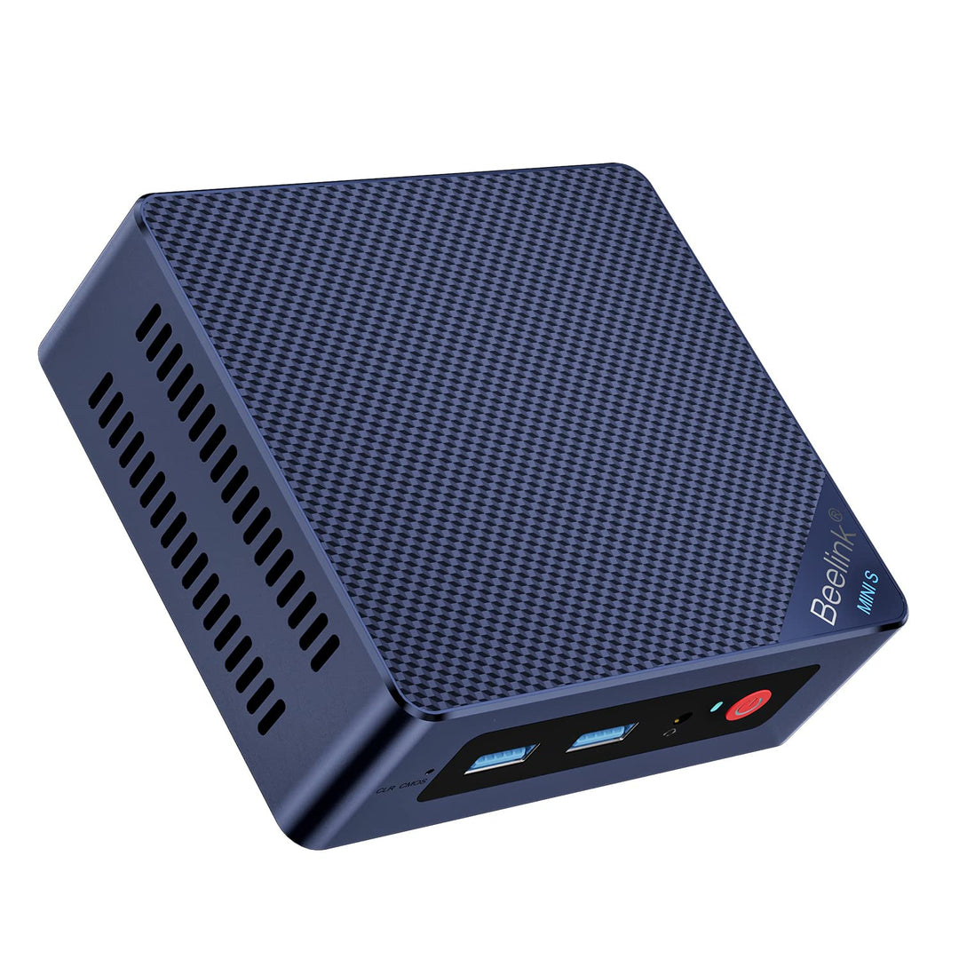 Beelink MINI-S12 Mini PC, 12th Gen Intel Alder Lake-N95 Processor (up to 3.40GHz) Mini Computer, 8GB