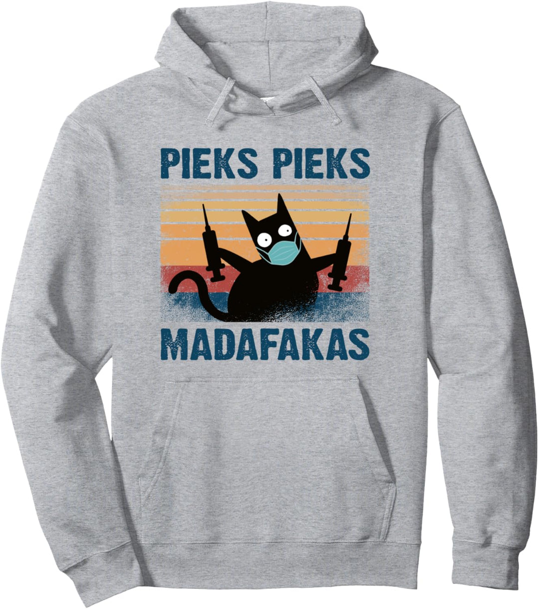 Pieks Pieks Madafakas Impfung Geimpft Pullover Hoodie