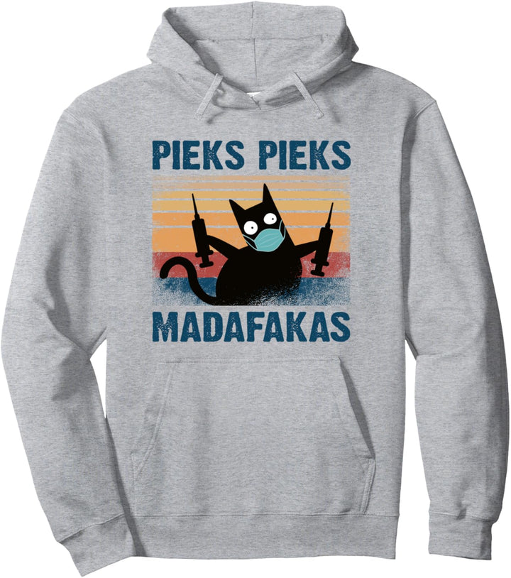 Pieks Pieks Madafakas Impfung Geimpft Pullover Hoodie
