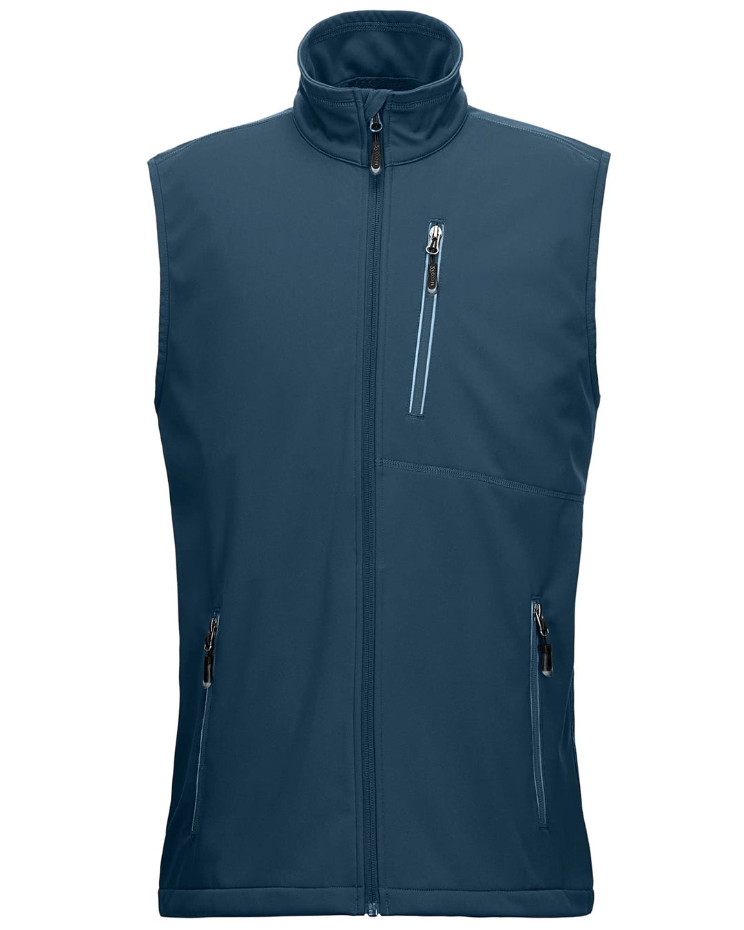33,000ft Leichte Softshell Weste für Herren, Wasserdichte Winddichte Laufweste, Atmungsaktive Vest G