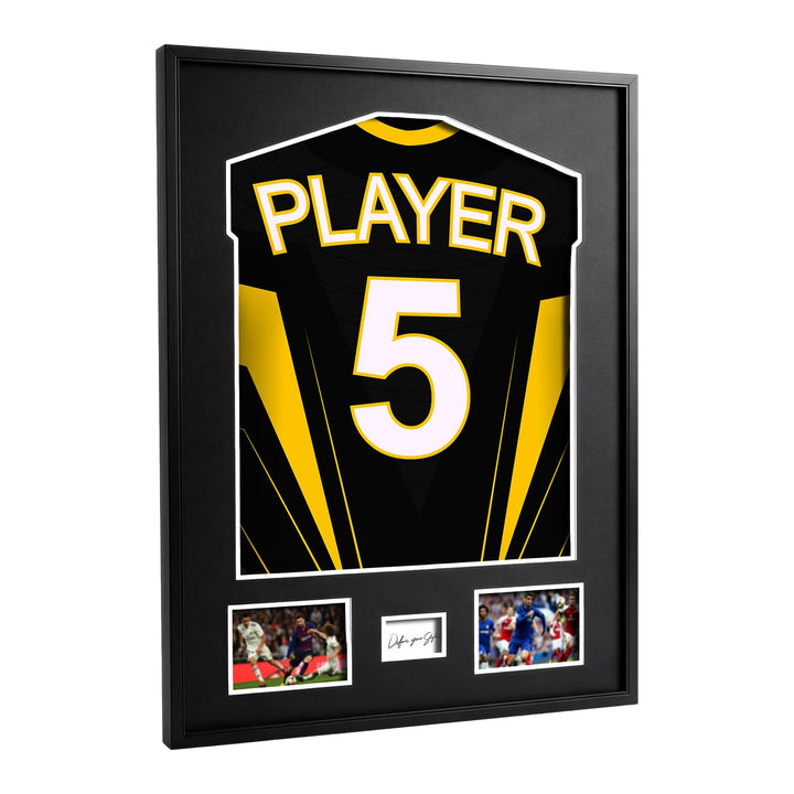 Trikotrahmen 60 x 80cm Rahmen für Fussball Trikotm 3D Box Frame Aluminium und Acrylglas Trikot Einra