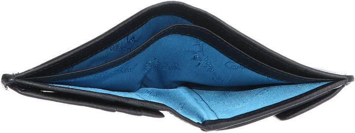 Golden Head Capri Geldbörse RFID Leder 8,5 cm Schwarz, Schwarz