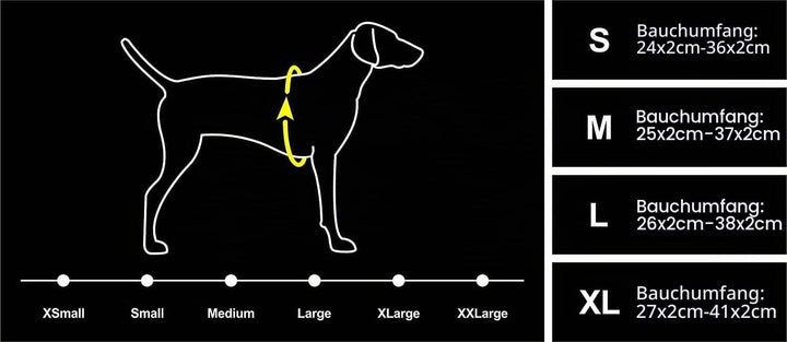 iEnergy™ MIC Hundegeschirr mit Zwei Seitentaschen &amp; ideal für Kurzausflüge, Atmungsaktives, reflekti