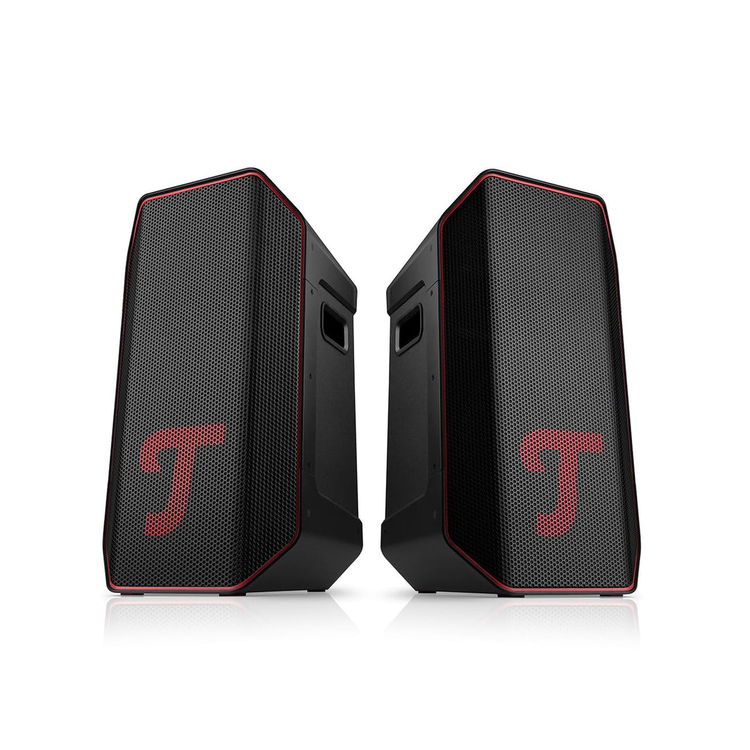 Teufel ROCKSTER AIR 2 Tragbarer Bluetooth-Speaker Stereo Set | Leistungsstark Mobiler Event Speaker,