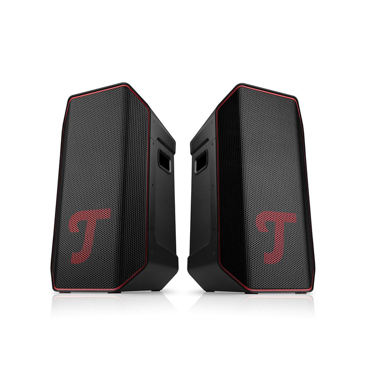 Teufel ROCKSTER AIR 2 Tragbarer Bluetooth-Speaker Stereo Set | Leistungsstark Mobiler Event Speaker,