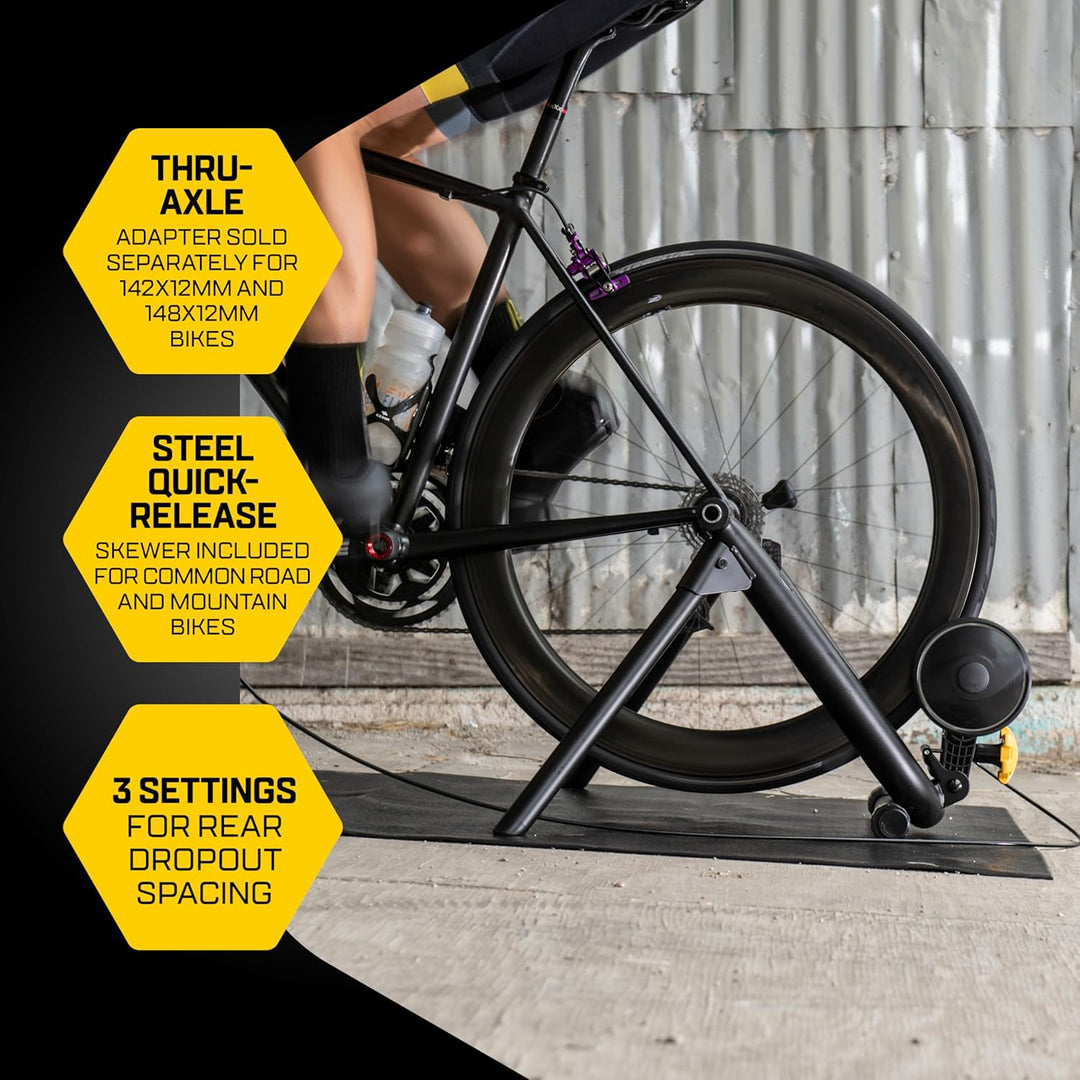 Saris Magnetischer und Magnetischer Plus Indoor Fahrradtrainer, Magnetischer Widerstand, Kompatibel