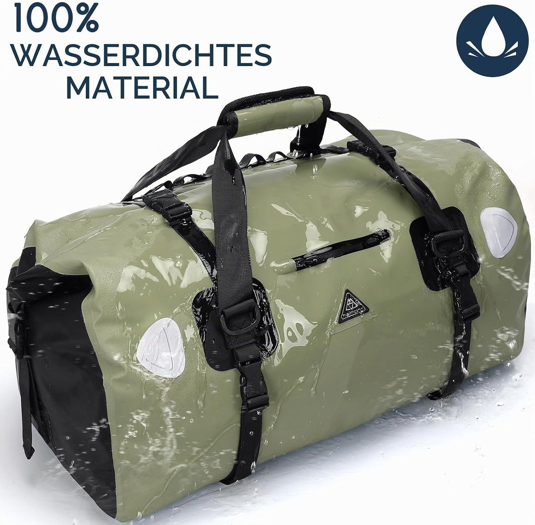 Wasserdichter Rucksack Dry Bag | wasserdichte Reisetasche Rucksack | Roll Top Seesack Wasserdicht fü