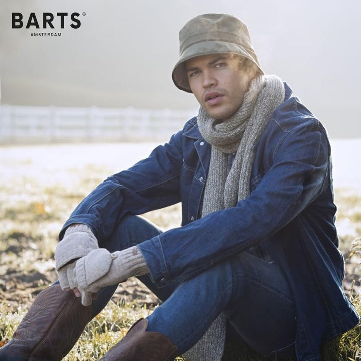 Barts Handschuhe Klapp-Fäustlinge Haakon Bumgloves, Charcoal