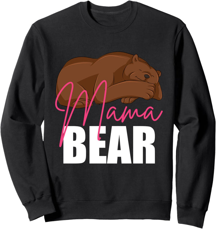 Muttertag Bären Familie Mama Niedliches Mama Bär Sweatshirt