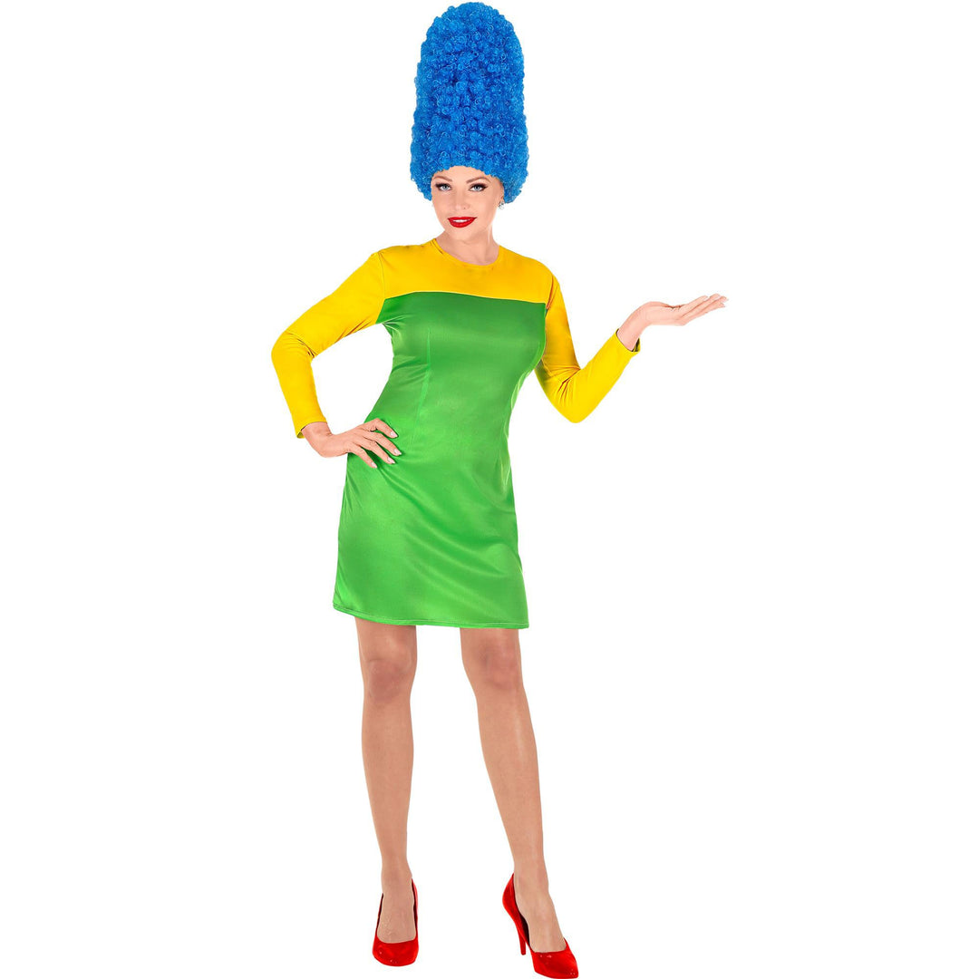 W WIDMANN MILANO Party Fashion - Kostüm Comic Girl, Kleid und Perücke, Faschingskostüme XS, XS