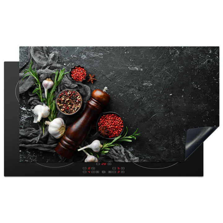 Herdabdeckplatte 90x52 cm Einteilig Küche Herdabdeckung Induktionsfeld Ceranfeld Herdabdeckplatten V