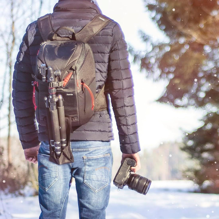 Hama Kamerarucksack für DSLR Kamera und Ausrüstung (Fotorucksack, 15 L, Schnellzugriff, Tabletfach,