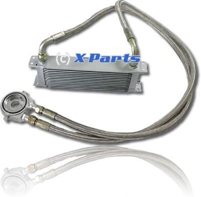 Universal Oil Cooler Connection Set Steel Flex 3/4-Inch, New