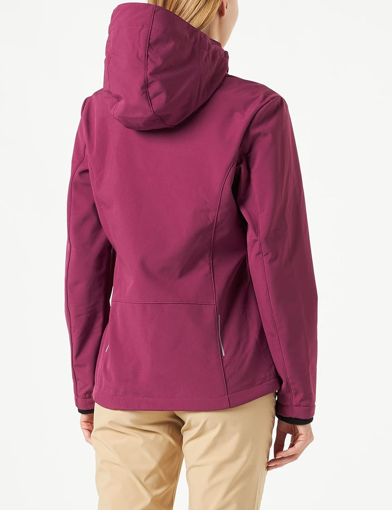CMP Damen Windproof And Waterproof Softshell Jacket Wp 7.000 Jacke 48 Amaranth, 48 Amaranth