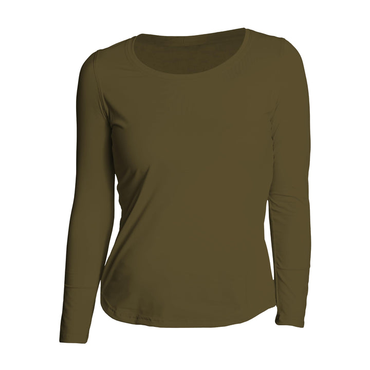 iQ-UV Sportshirt Damen Langarm – Leichtes UV Shirt für Damen – mit UPF 50+ – Langarm Sportshirt für
