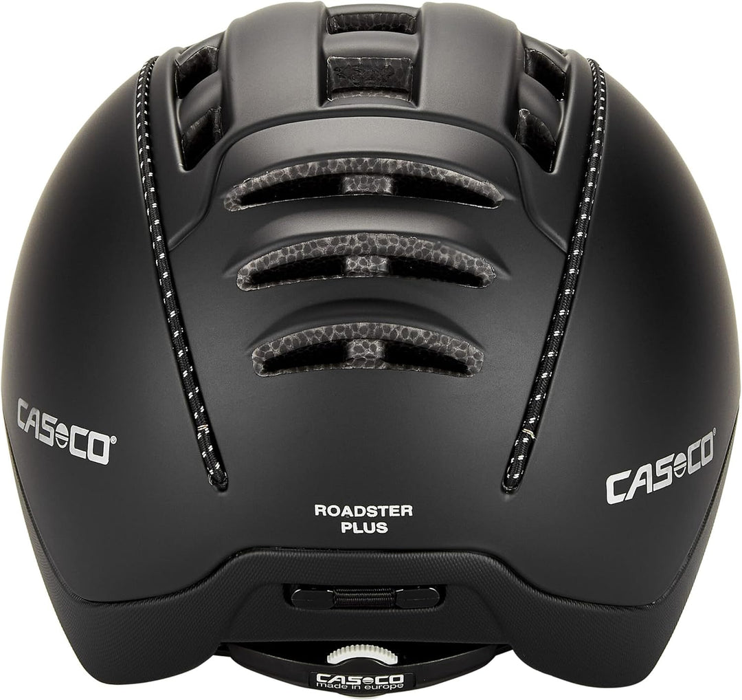 Casco Roadster Plus Helm inkl. Visier grau 2022 Fahrradhelm Schwarz S 52-54cm, Schwarz S 52-54cm
