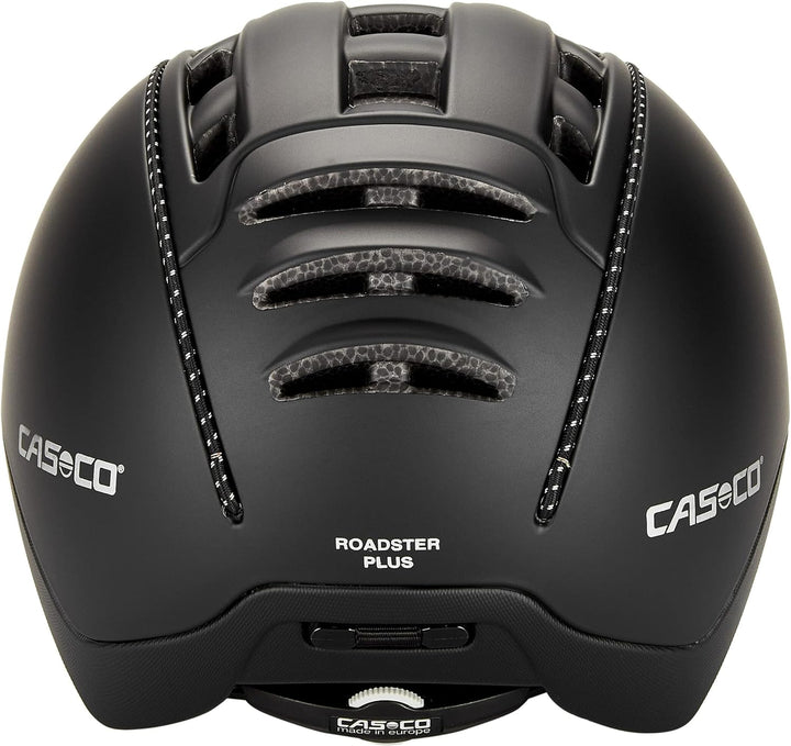 Casco Roadster Plus Helm inkl. Visier grau 2022 Fahrradhelm Schwarz S 52-54cm, Schwarz S 52-54cm