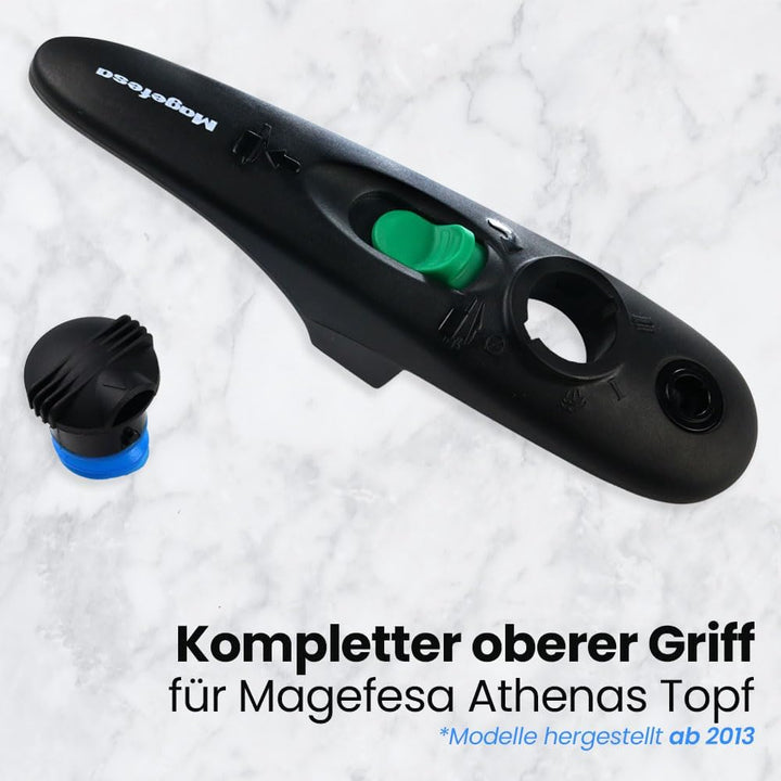 Anakel Home Ersatzset mit oberem Griff, Regelventil und Druckventil für Magefesa Athenas Schnellkoch