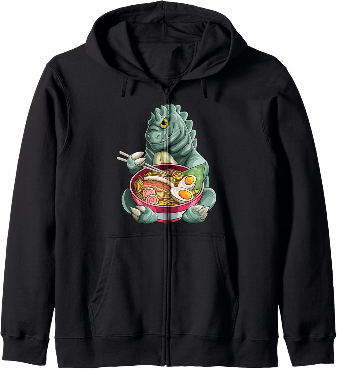 Kawaii Kaijus süsser Anime Kaiju Japanischer Ramen Kapuzenjacke