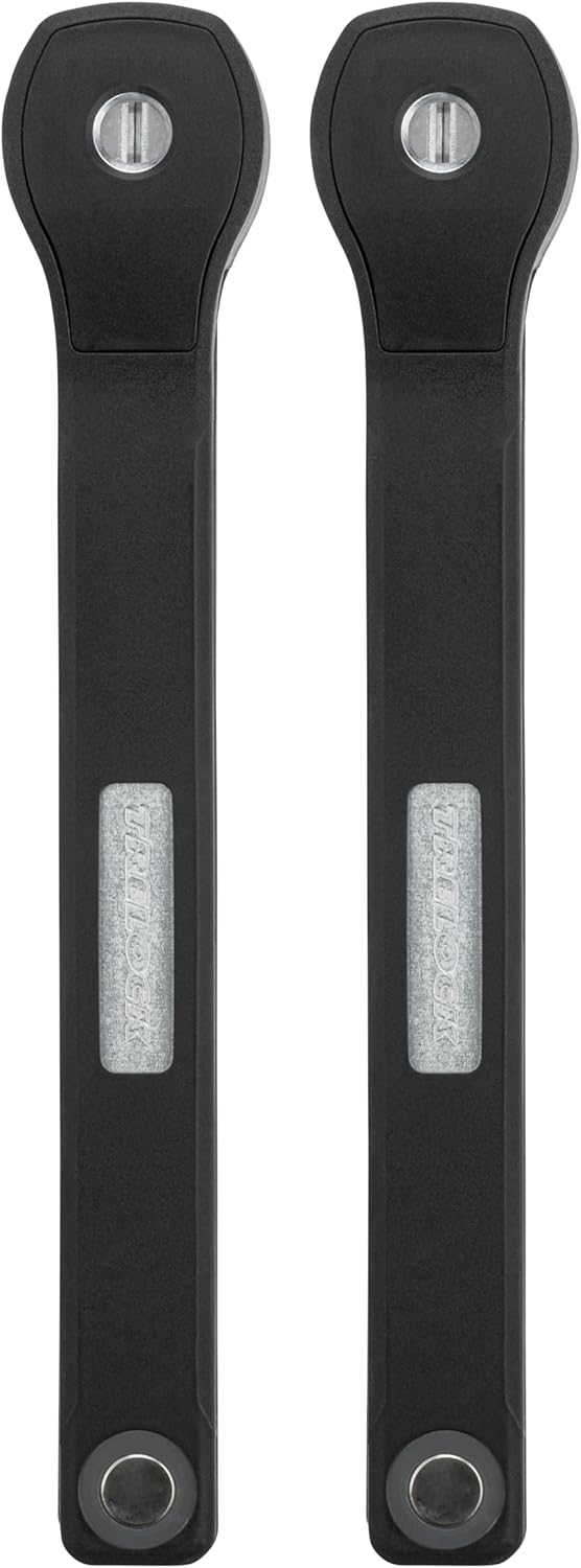 TRELOCK 2x FS 480/100 COPS X-Press TWIN – Set mit 2 Faltschlössern – Länge 100 cm – Sicherheitsstufe