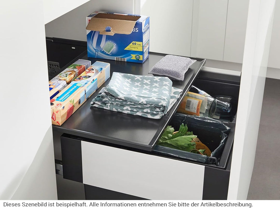 BLANCO SELECT II 60/2 60 cm Unterschrank - Ohne Organisationsschublade 2 Eimer Version