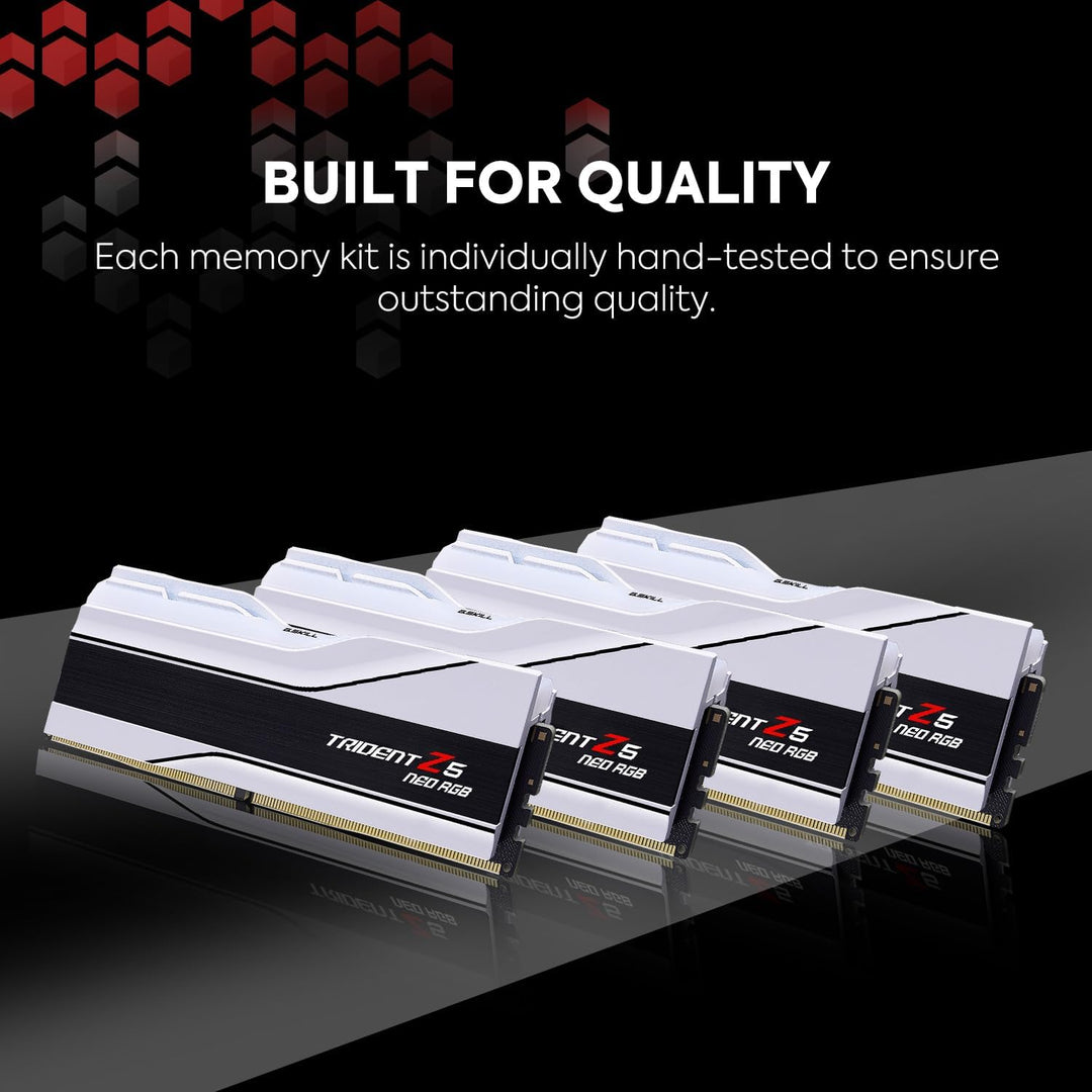 G.SKILL Trident Z5 Neo RGB Serie (AMD Expo) DDR5 RAM 64 GB (2 x 32 GB) 6000MT/s CL30-36-36-96 1,40 V