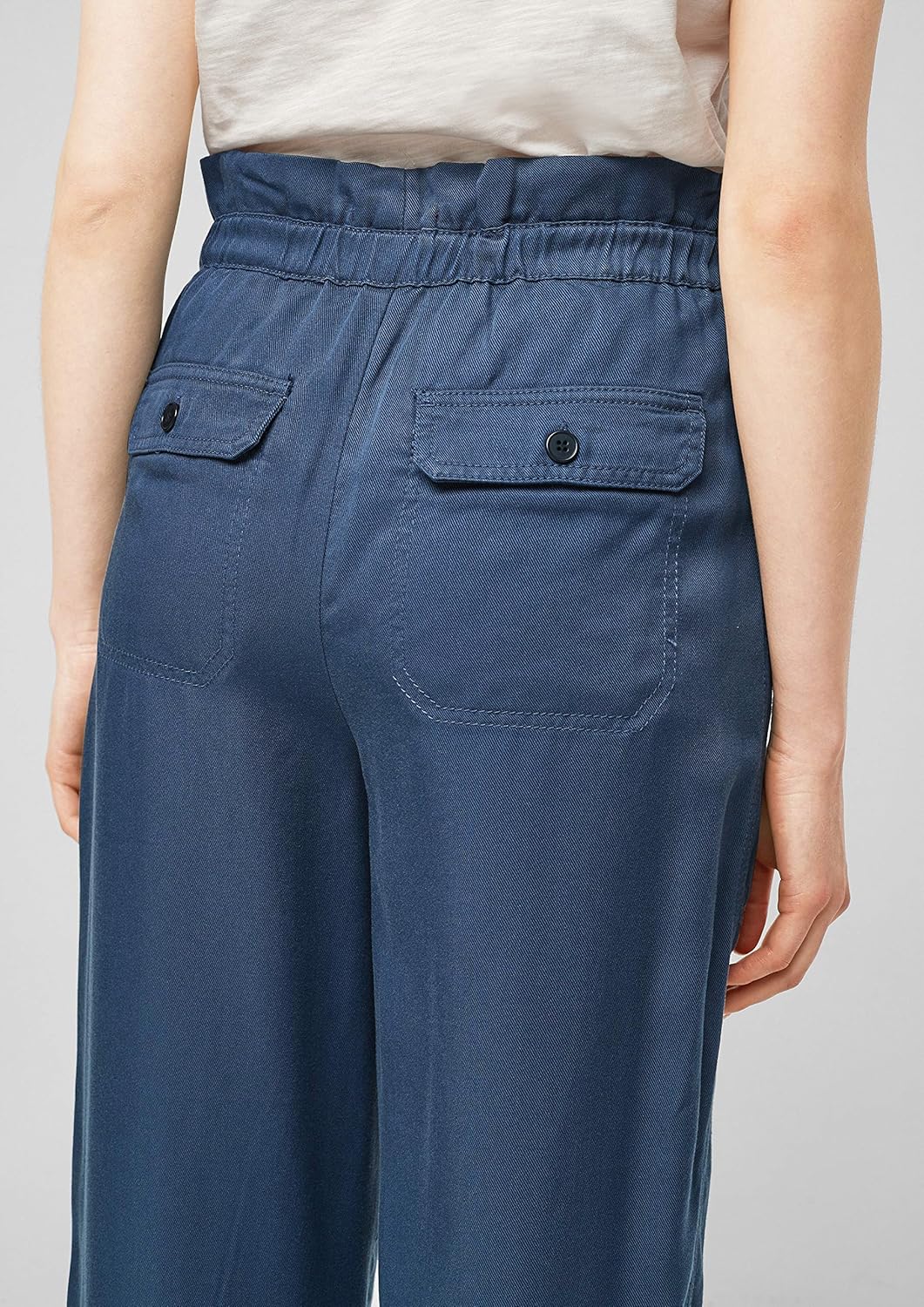 s.Oliver Damen Hose 34W Blau, 34W Blau