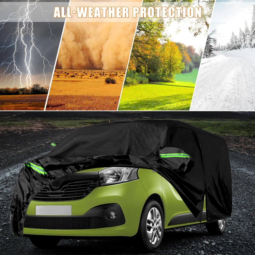 Autoschutzhülle Auto Abdeckung Geeignet für Renault Trafic 2010-2023, SWB Autoabdeckung Auto Abdeckp