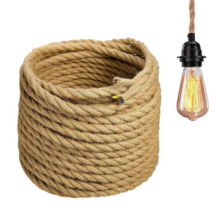 GreenSun LED Lighting Stromkabel Textilkabel Kabel 3 adrig Lampenkabel Textilkabel 3 adrig 3x0,75mm²