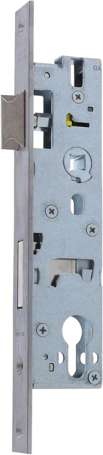 ToniTec Rohrrahmenschloss Einsteckschloss 8/92 24mm Stulp Edelstahl, 25 30 35 40 45 mm Dornmass 40mm