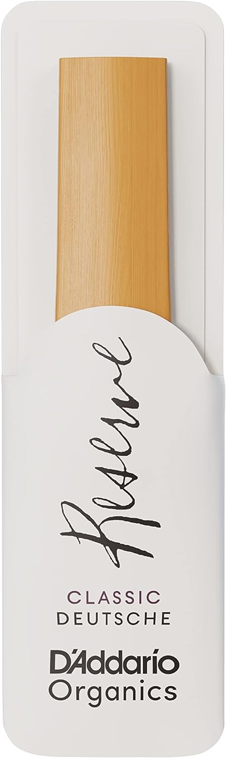 D'Addario Organisch Reserve Classic German Klarinettenblätter - Rohrblätter für Klarinette - Das ers