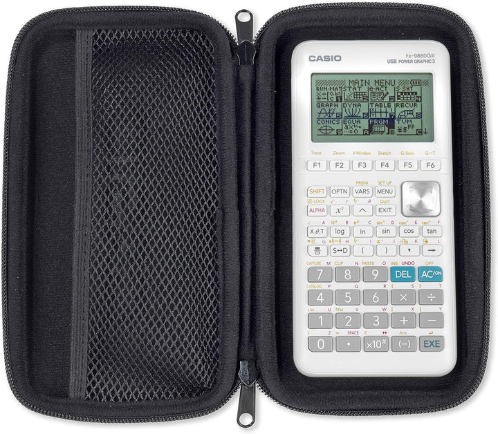 Casio FX-CG50 Grafikrechner mit hochauflösendem Farbdisplay (Blisterverpackung) & Graph-Case, Schutz