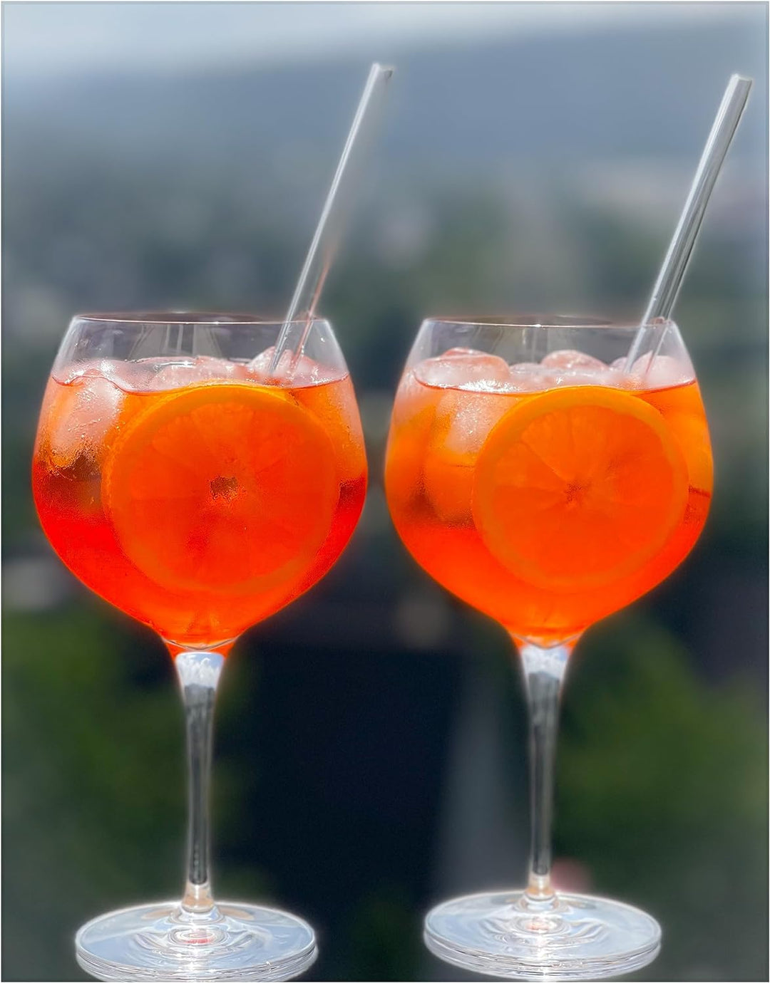 Topkapi Aperol Spritz Glas Feuersbach XL - 13-tlg Aperol Spritz Gläser, 700 ml, Profi-Glas Bleifreie